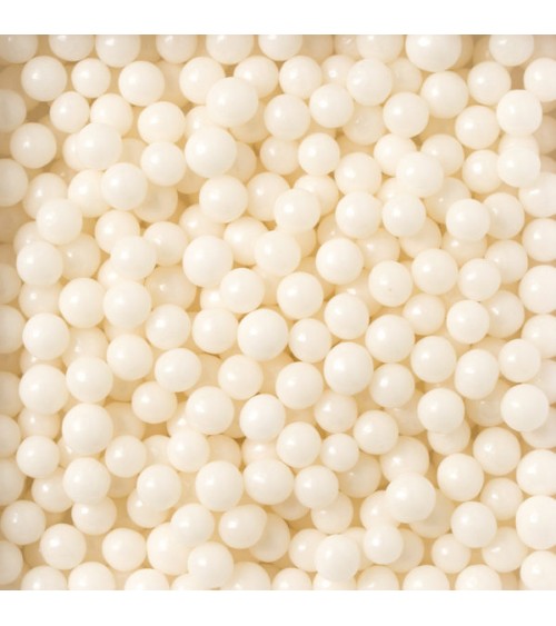 Perles en sucre blanches